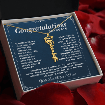 Graduation  Necklace