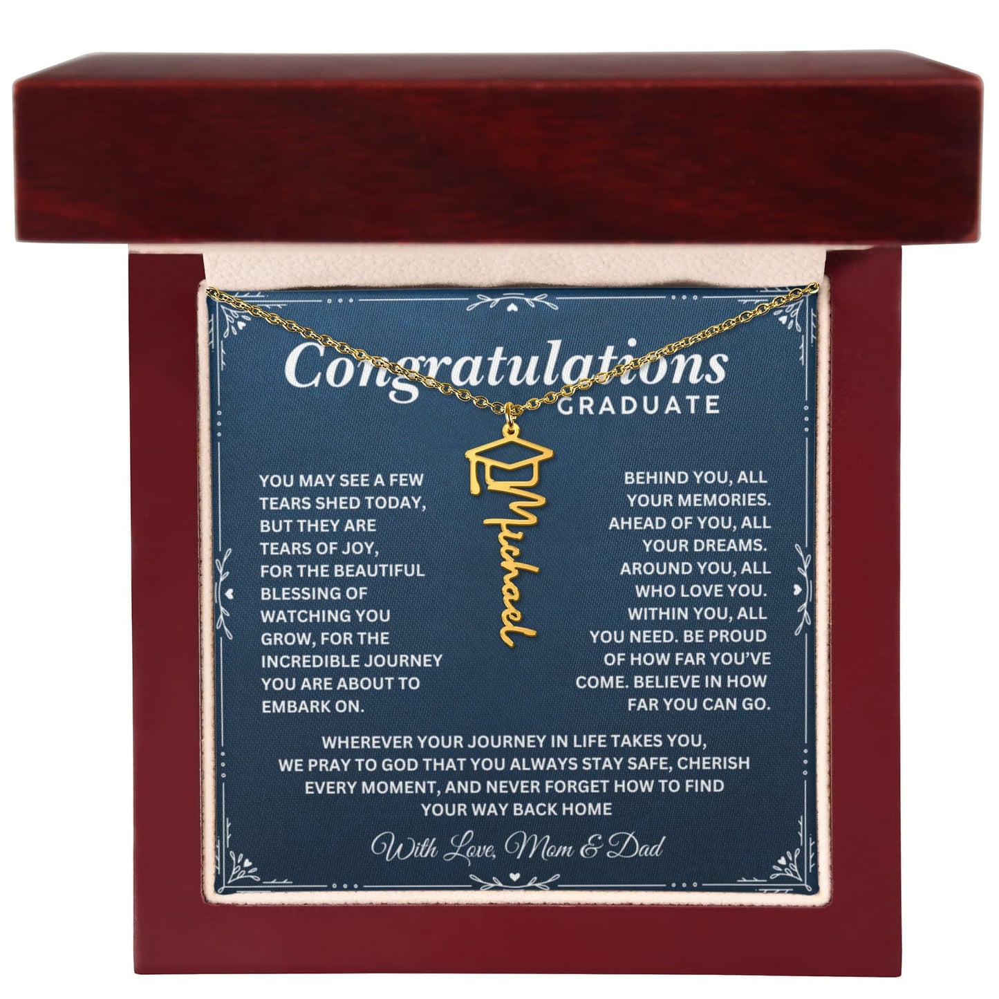 Graduation  Necklace