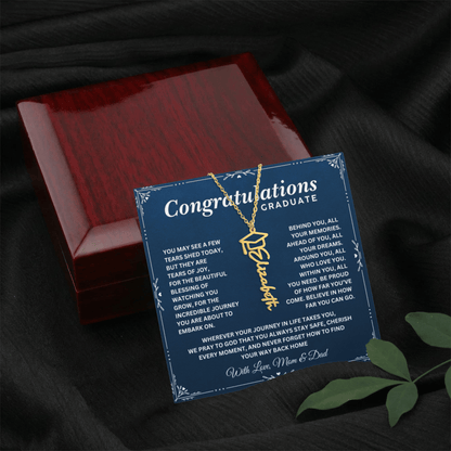 Graduation  Necklace