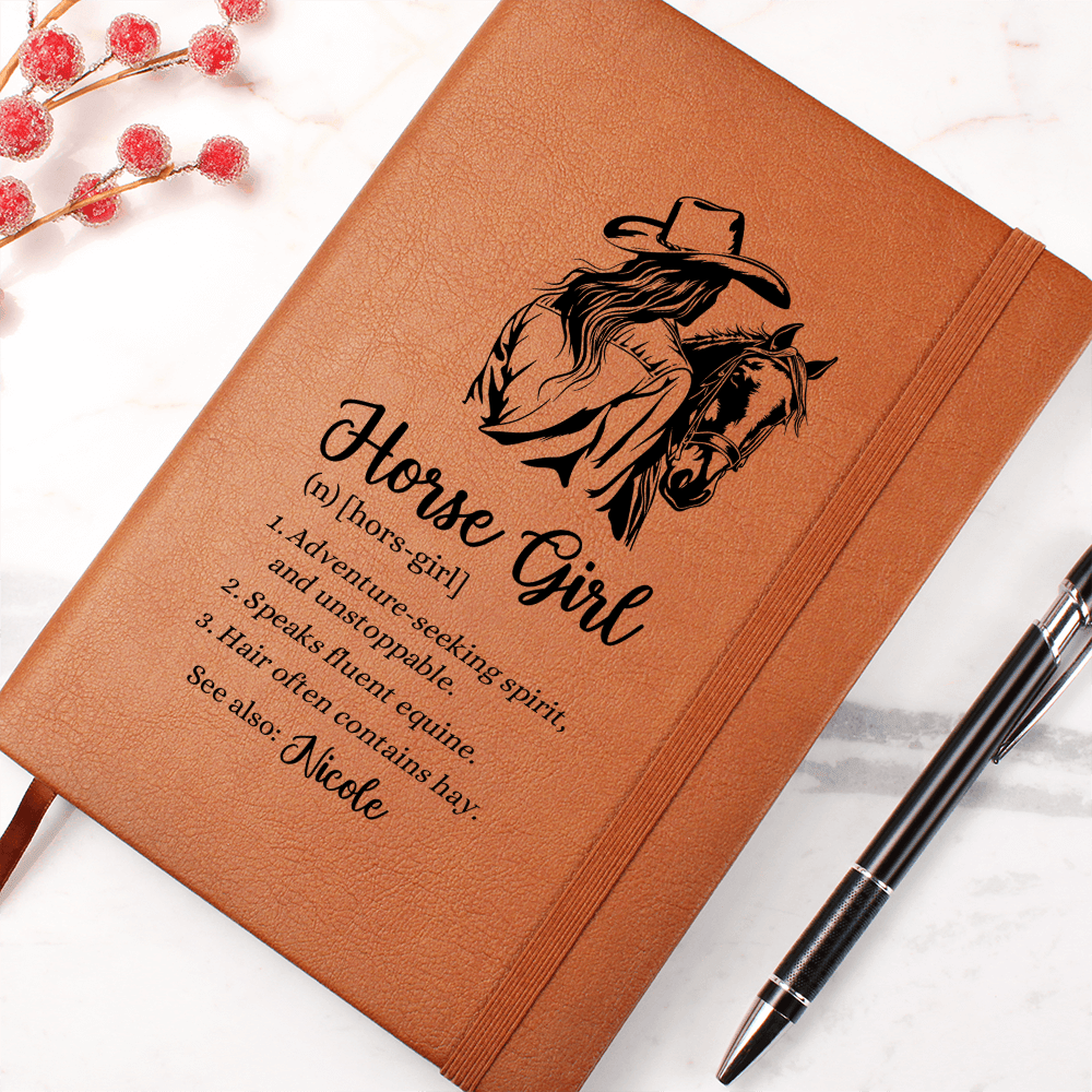 Personalized Horse Lover Journal Gift