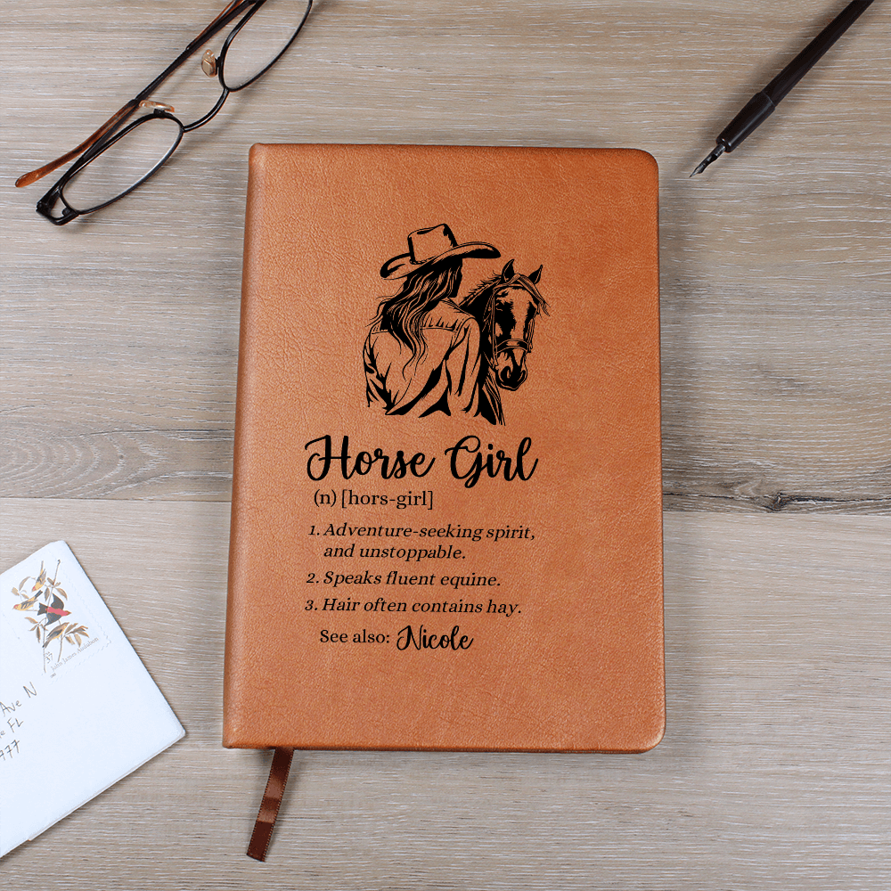 Personalized Horse Lover Journal Gift