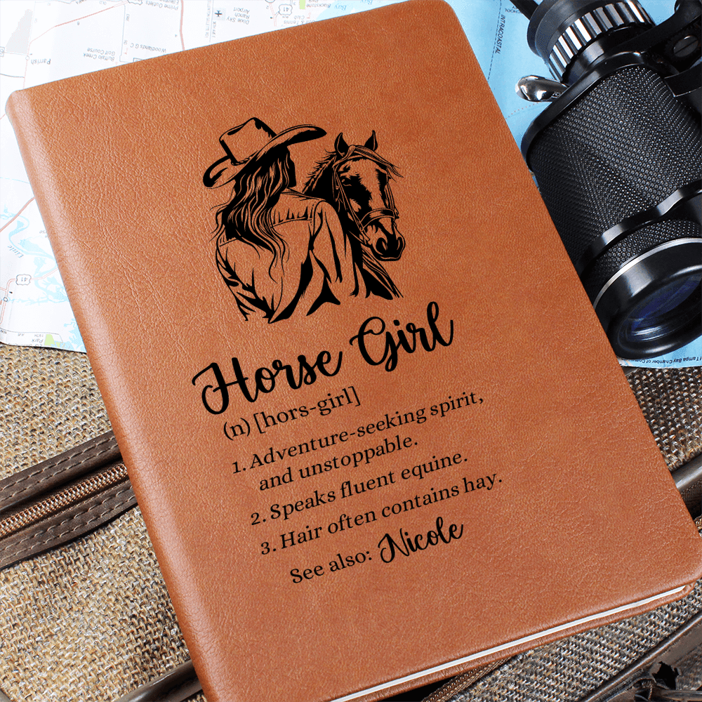 Personalized Horse Lover Journal Gift