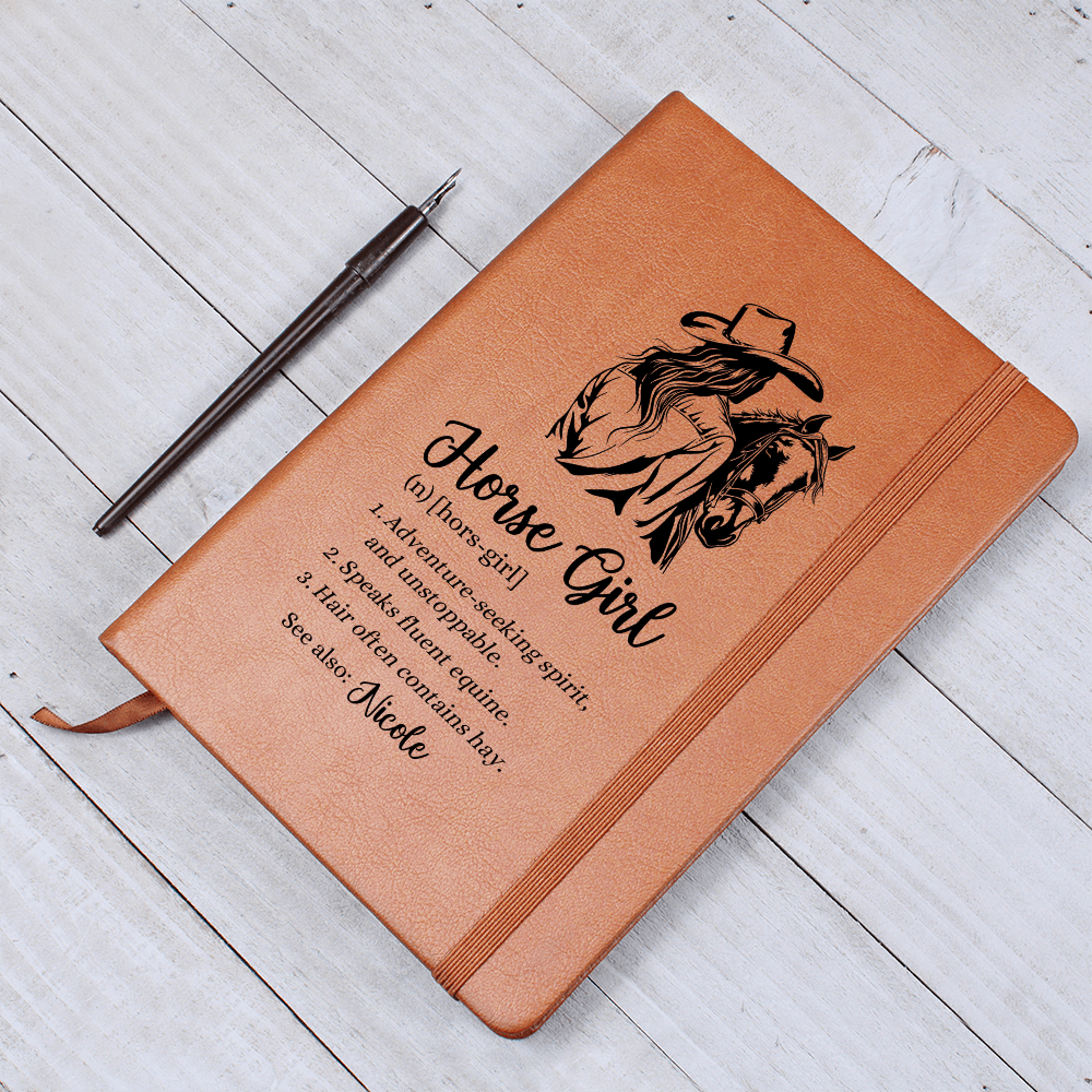 Personalized Horse Lover Journal Gift