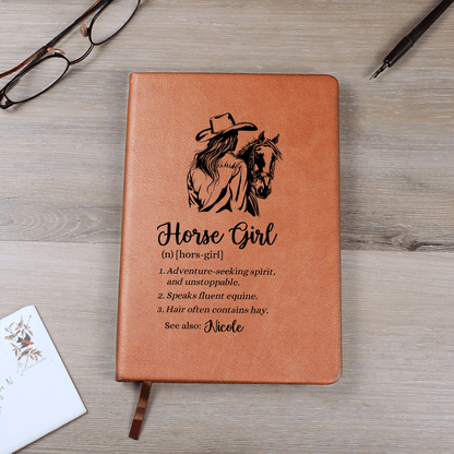 Personalized Horse Lover Journal Gift