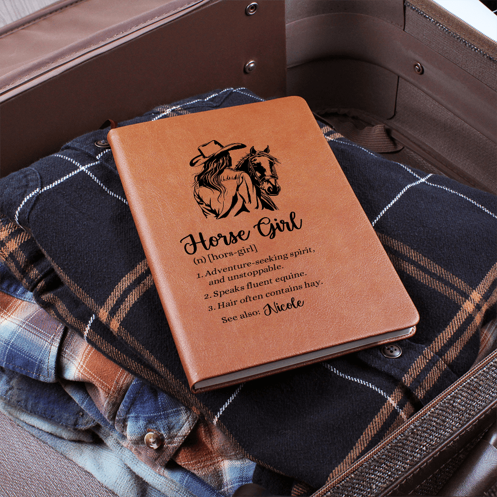 Personalized Horse Lover Journal Gift