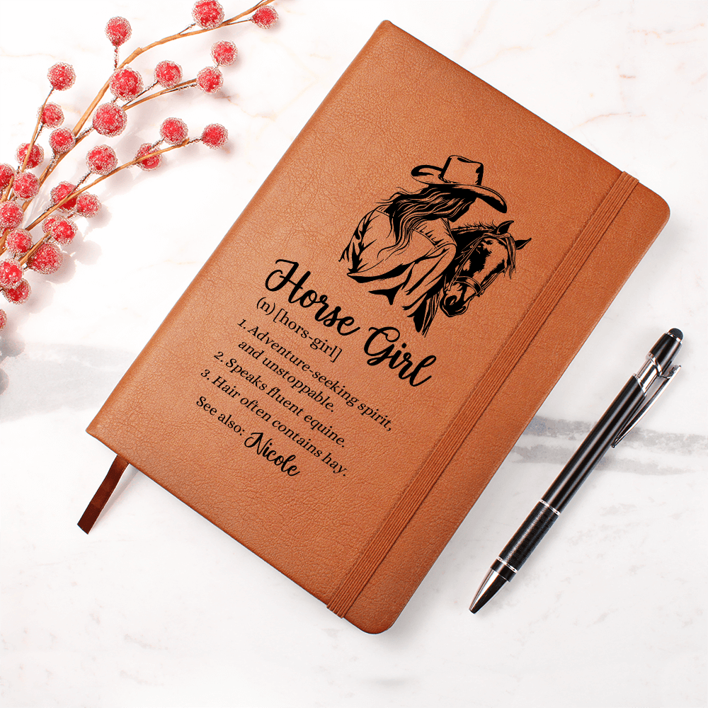 Personalized Horse Lover Journal Gift