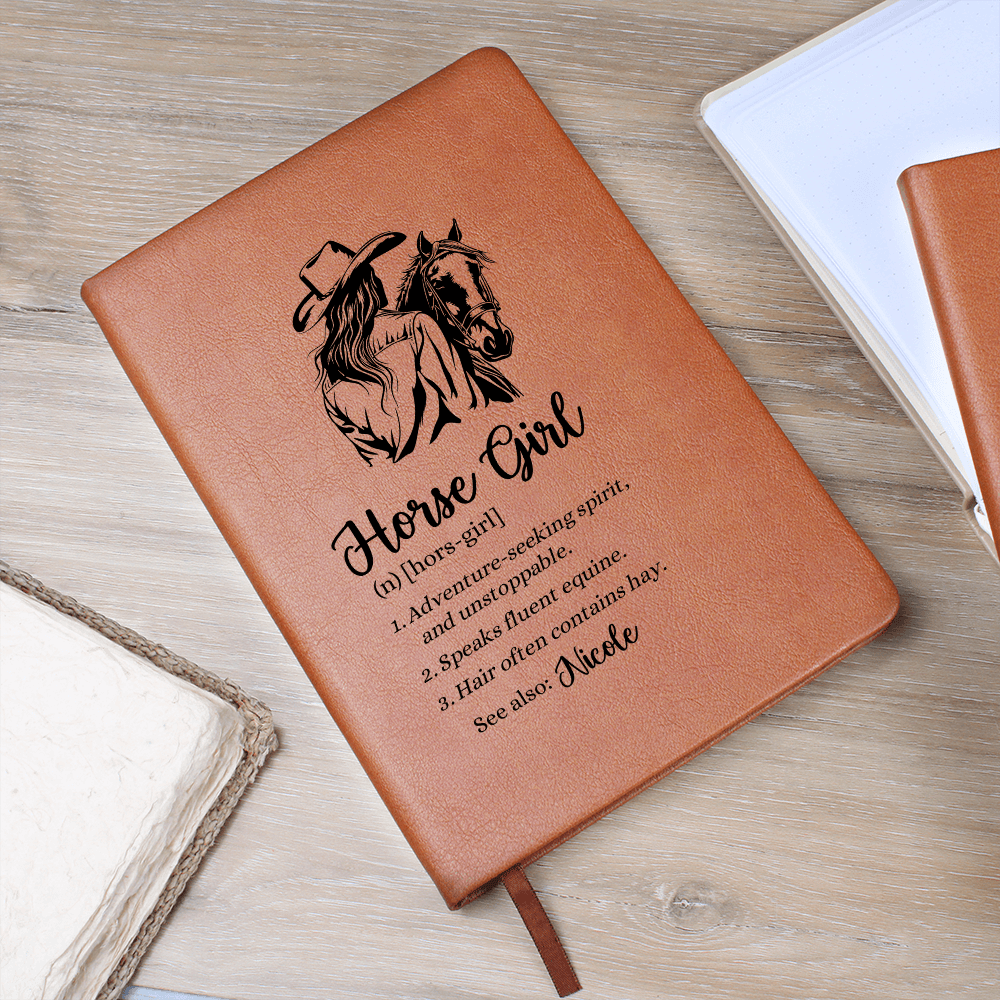Personalized Horse Lover Journal Gift