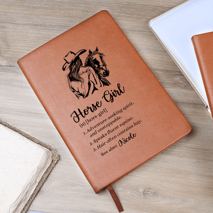 Personalized Horse Lover Journal Gift