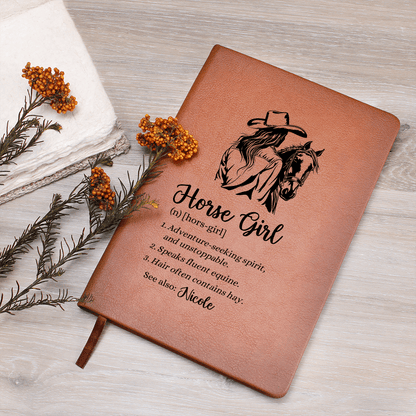 Personalized Horse Lover Journal Gift
