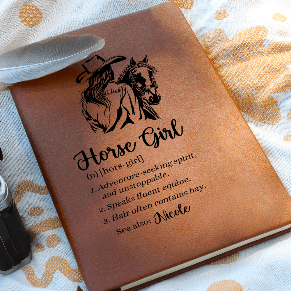 Personalized Horse Lover Journal Gift