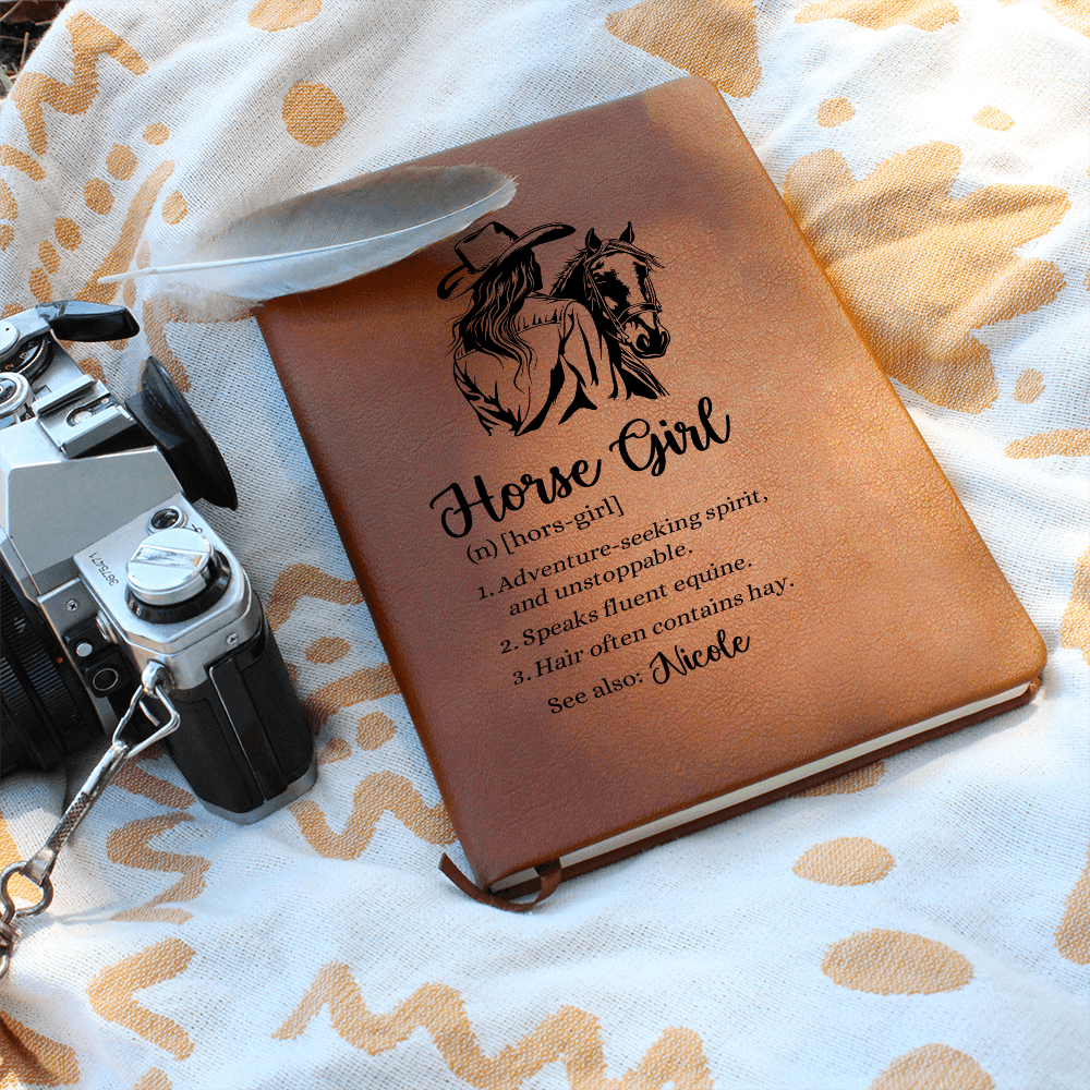 Personalized Horse Lover Journal Gift