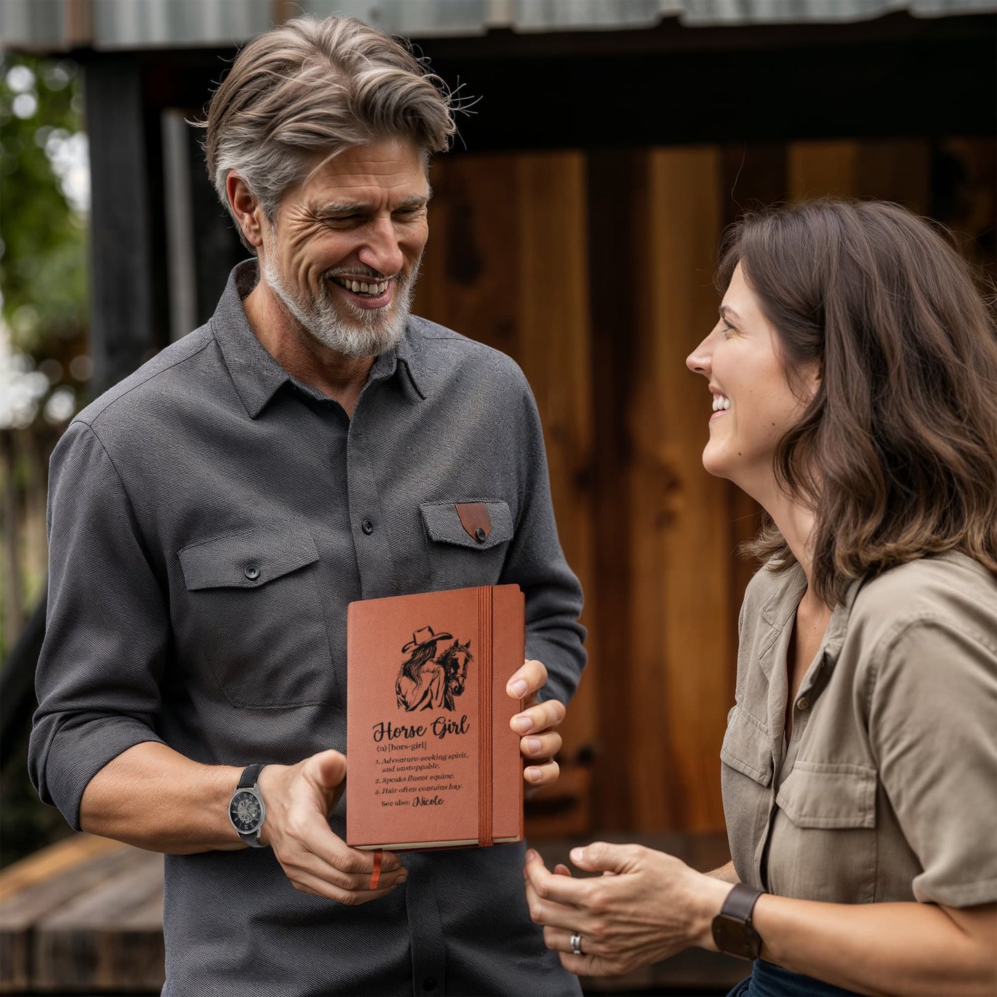 Personalized Horse Lover Journal Gift