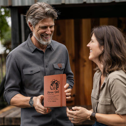 Personalized Horse Lover Journal Gift