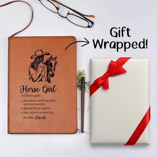 Personalized Horse Lover Journal Gift