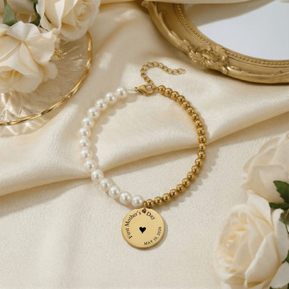 ownprint bracelet  Mother of Pearl