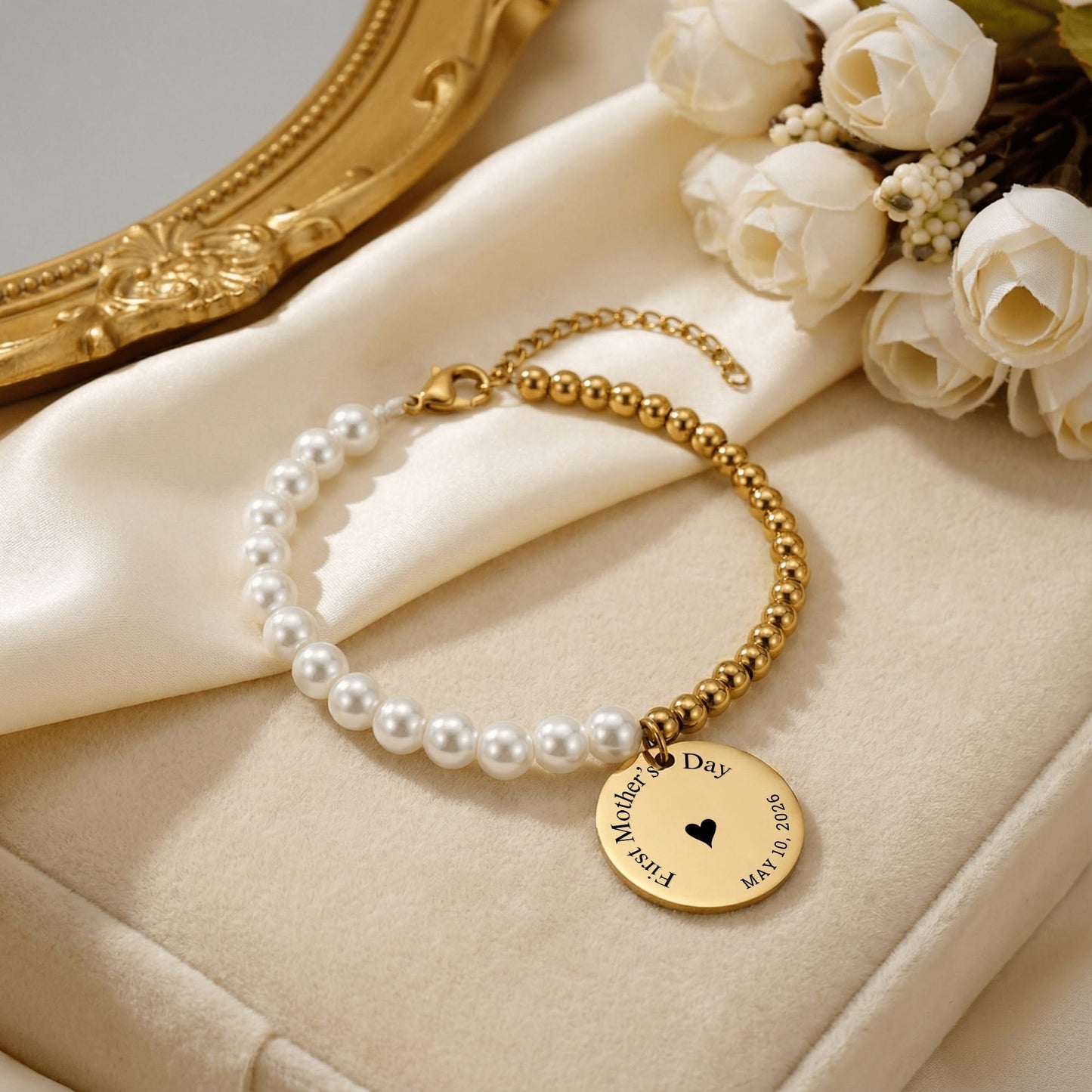ownprint bracelet  Mother of Pearl