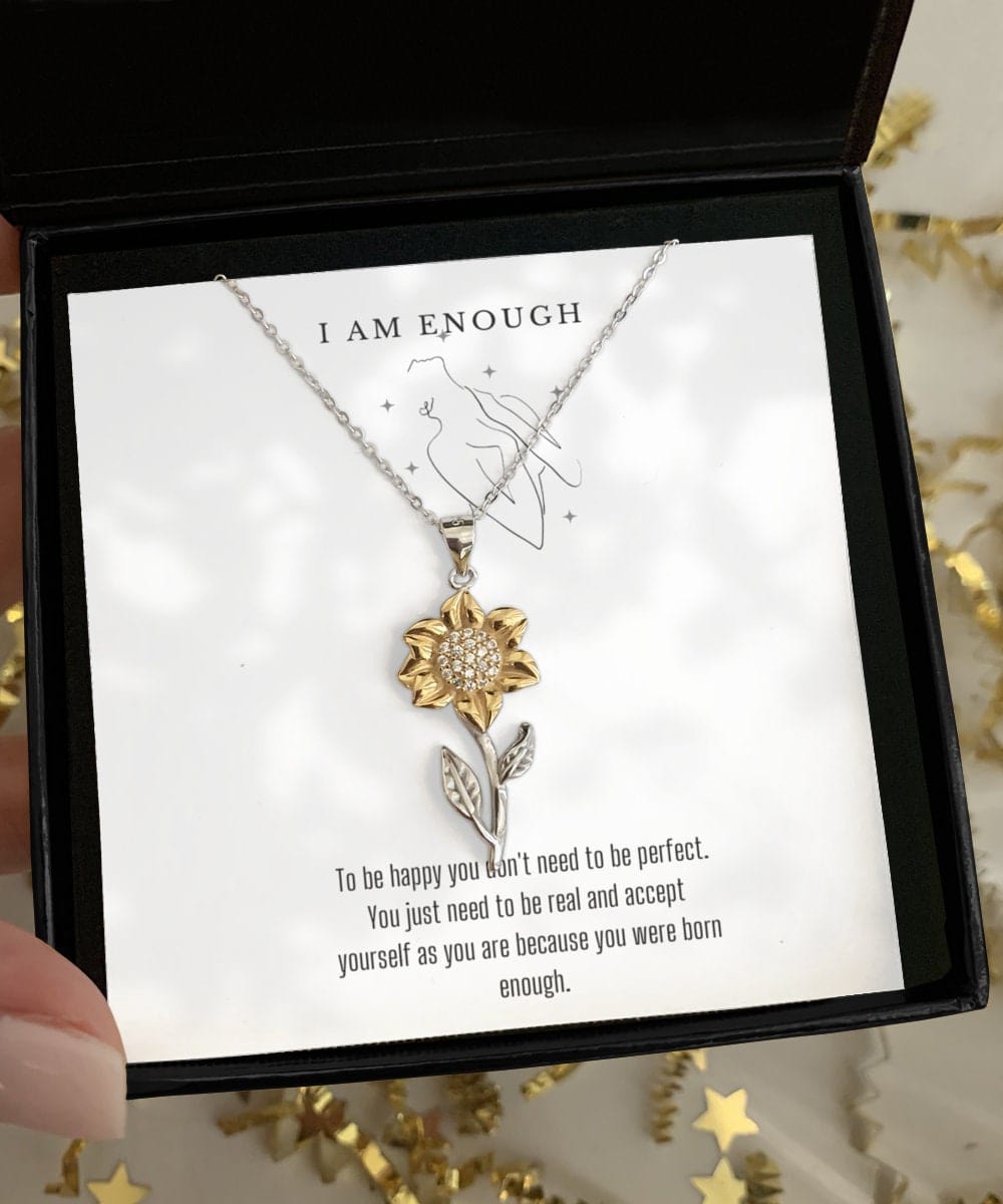 I am enough, i am enough gift for friend, mother necklace gift, i am enough card for wife, i am enough anniversary gift, spiritual gifts,...