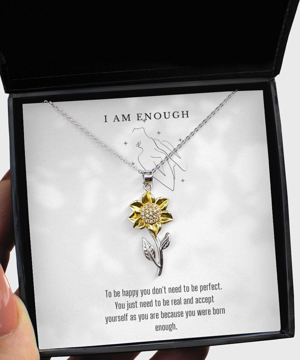 I am enough, i am enough gift for friend, mother necklace gift, i am enough card for wife, i am enough anniversary gift, spiritual gifts,...