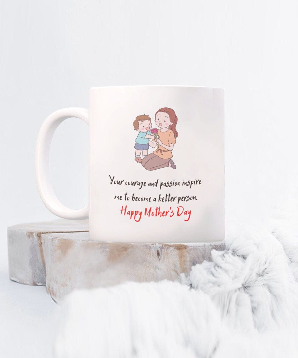 Happy Mother's Day, gift for mom, coffee mug for mom, mother's day card, son gift to mom, mug for her