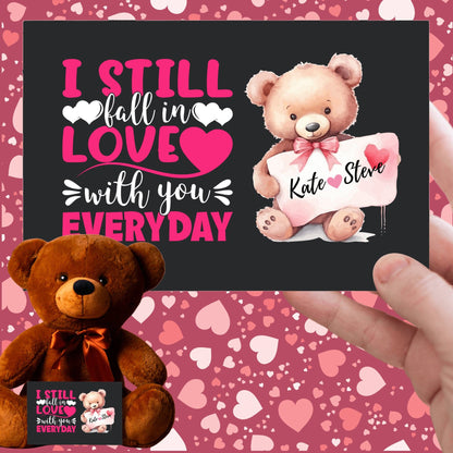 Personalized Teddy Bear I Still Fall in Love