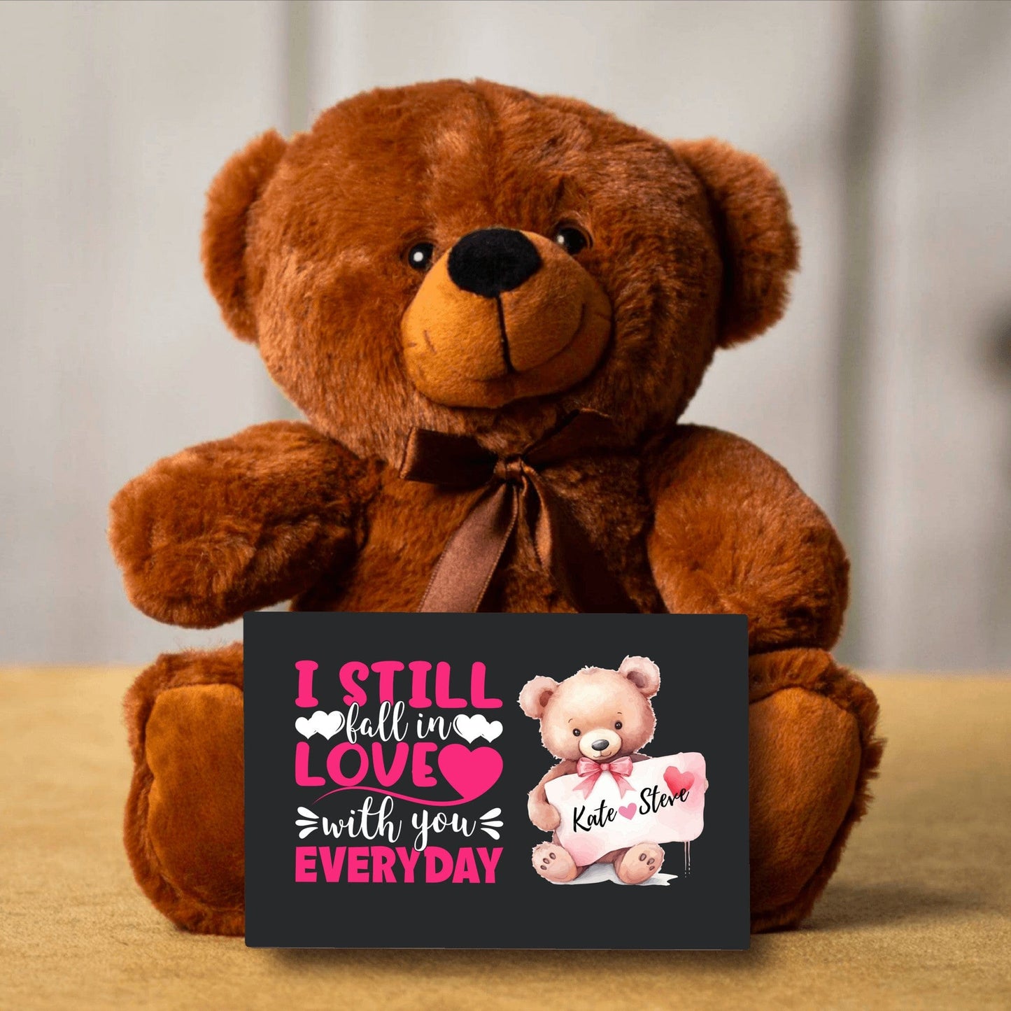 Personalized Teddy Bear I Still Fall in Love