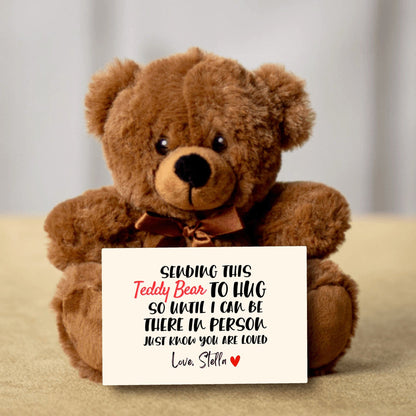 Sending This Teddy Bear To Hug Gift