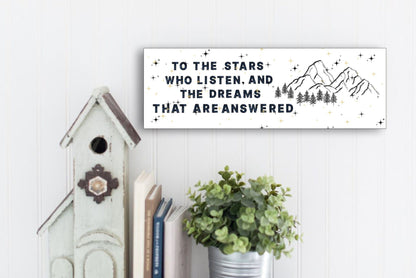 Acotar Mdf Sign