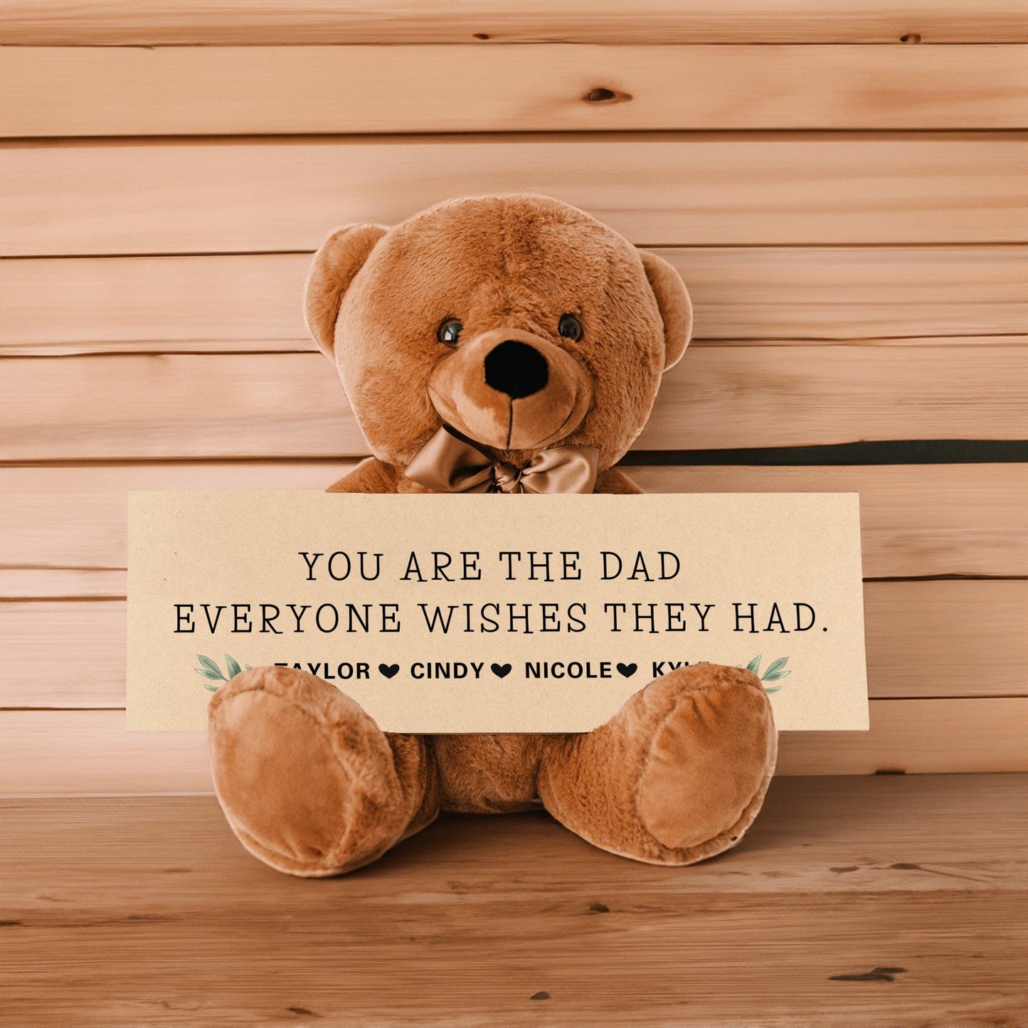 Teddy Bear Gift For Dad,  Father's Day Gift