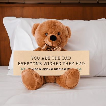 Teddy Bear Gift For Dad,  Father's Day Gift