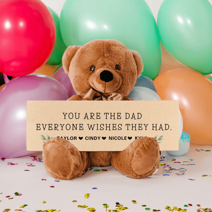 Teddy Bear Gift For Dad,  Father's Day Gift