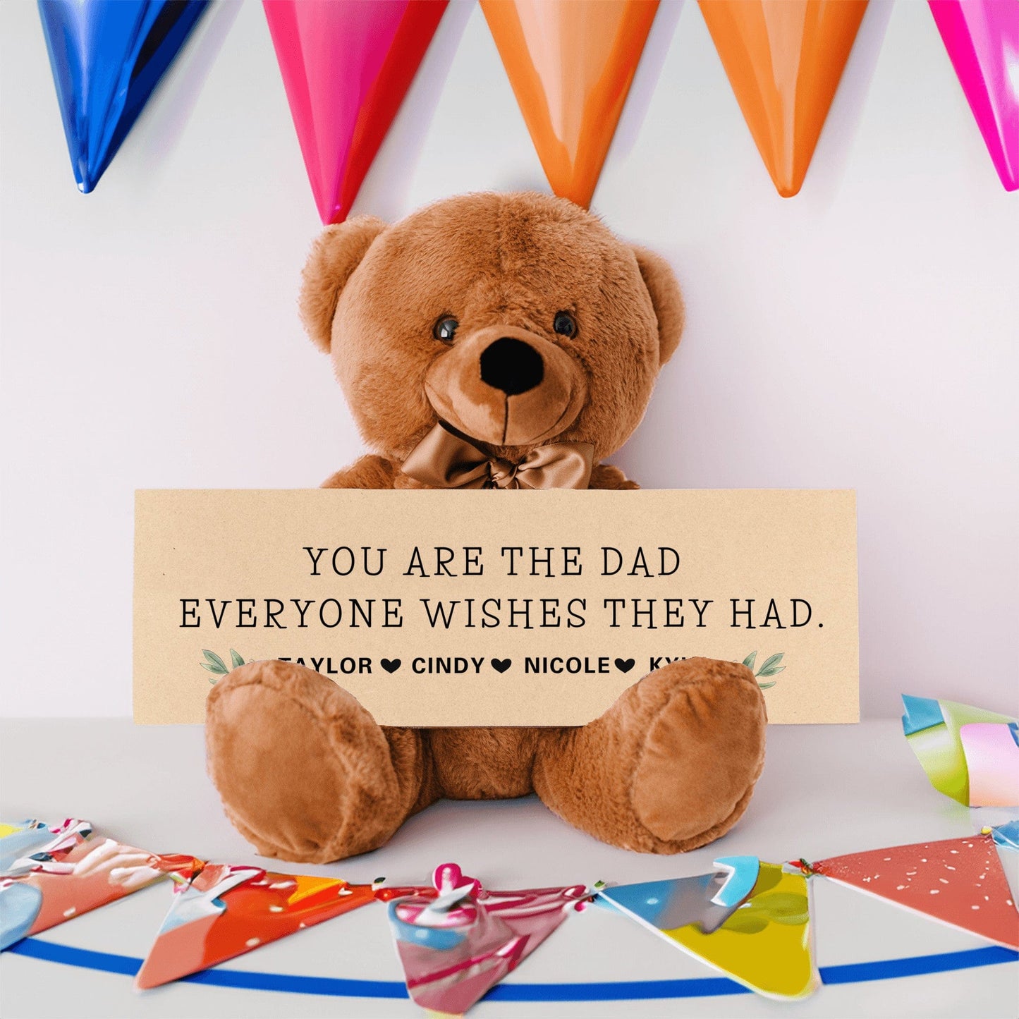 Teddy Bear Gift For Dad,  Father's Day Gift