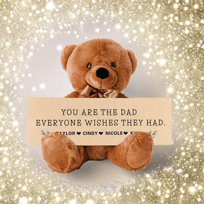 Teddy Bear Gift For Dad,  Father's Day Gift