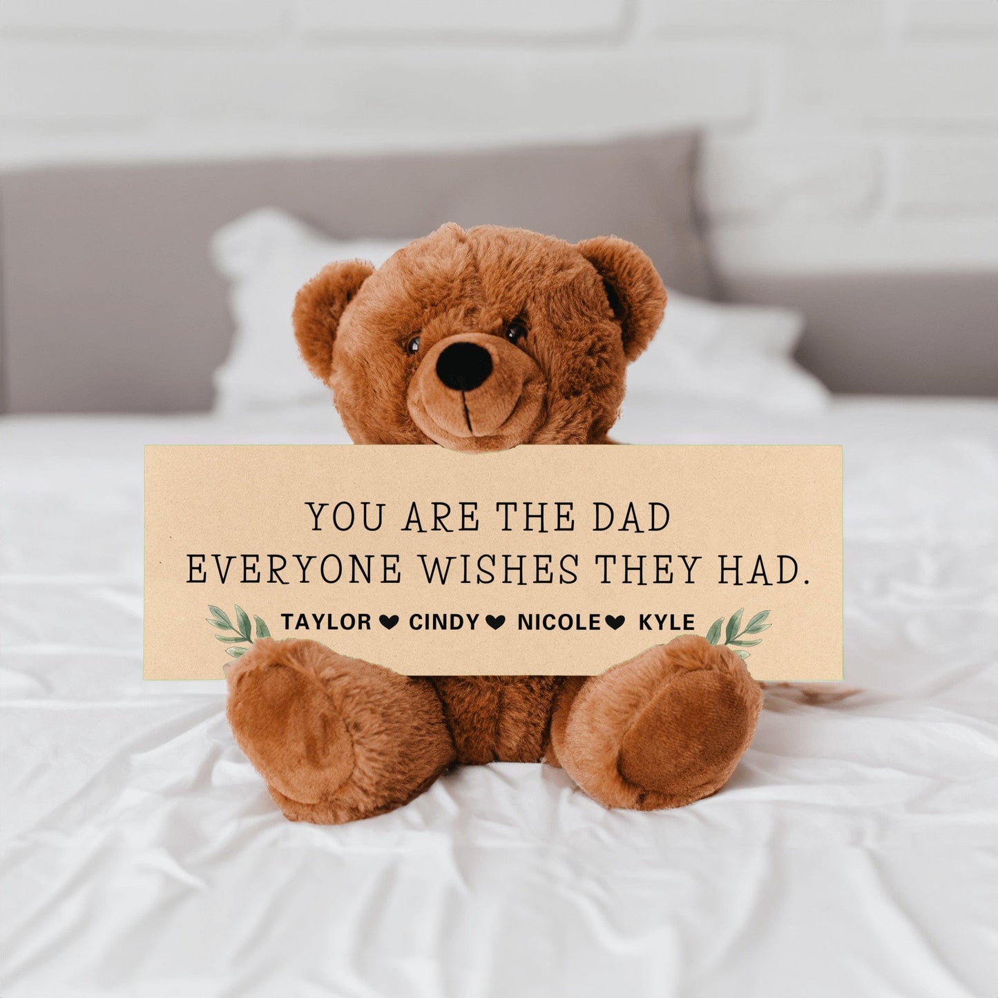 Teddy Bear Gift For Dad,  Father's Day Gift