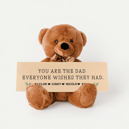 Teddy Bear Gift For Dad,  Father's Day Gift