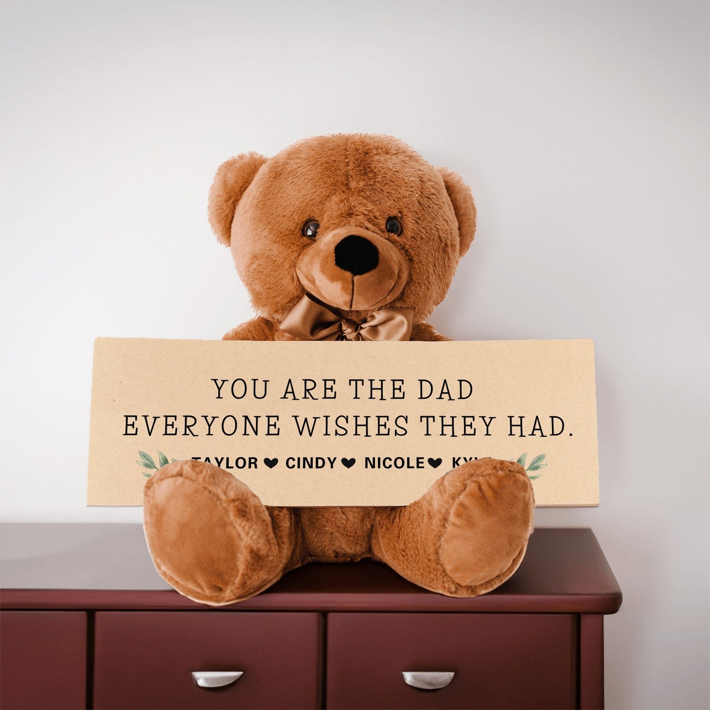 Teddy Bear Gift For Dad,  Father's Day Gift