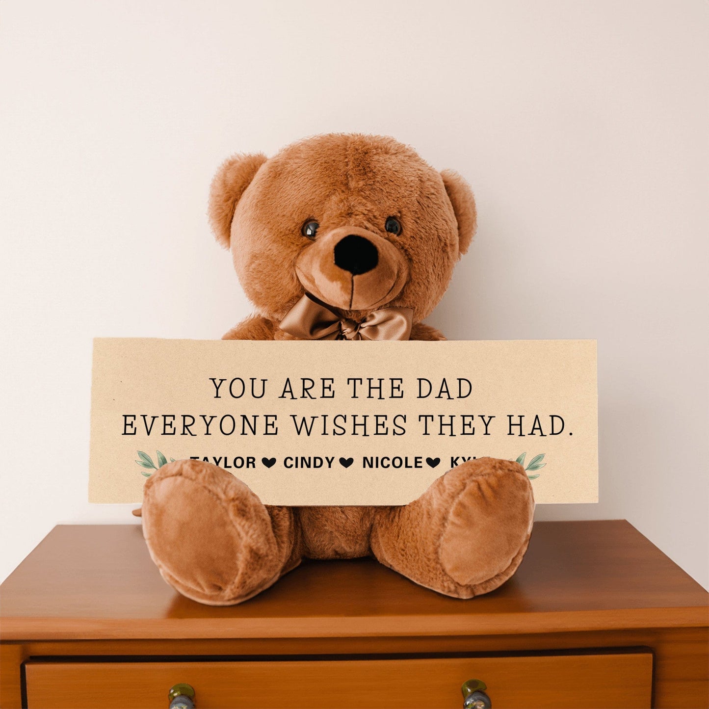 Teddy Bear Gift For Dad,  Father's Day Gift