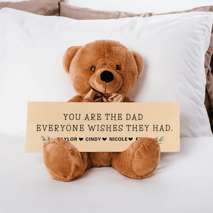 Teddy Bear Gift For Dad,  Father's Day Gift