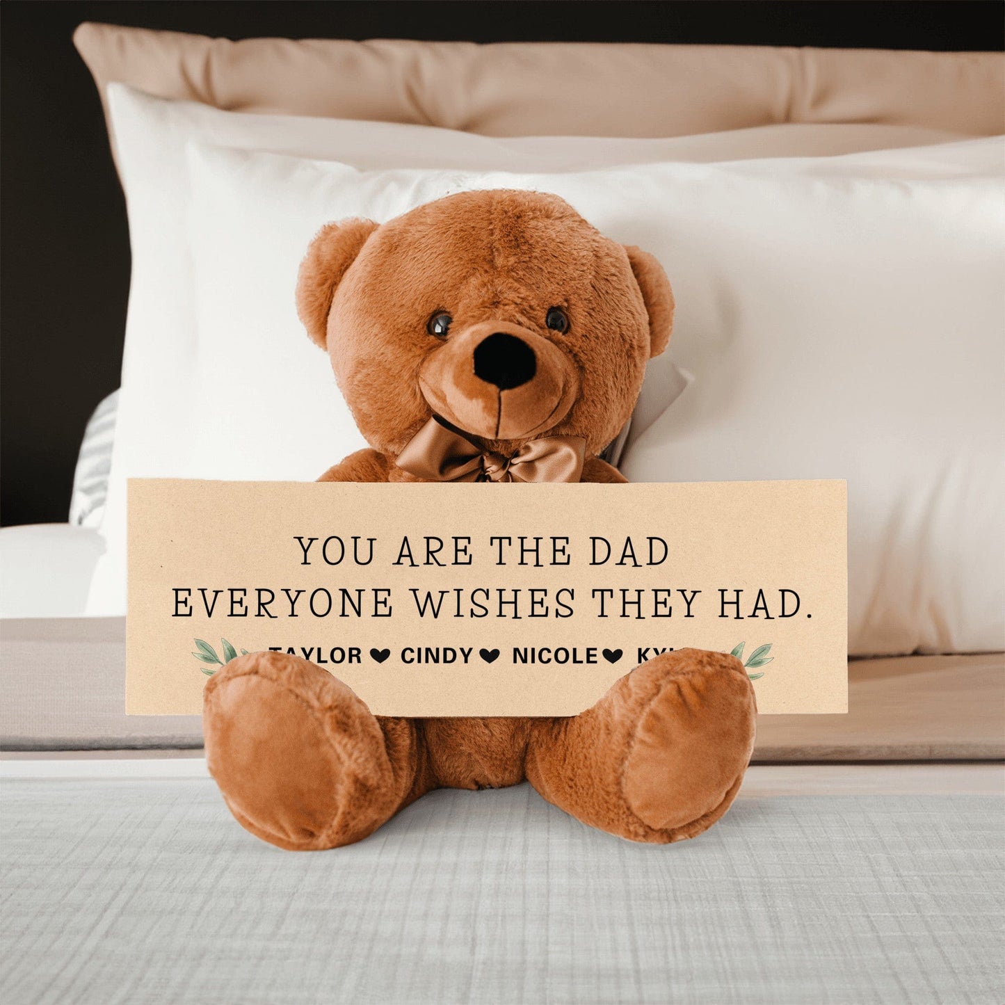 Teddy Bear Gift For Dad,  Father's Day Gift