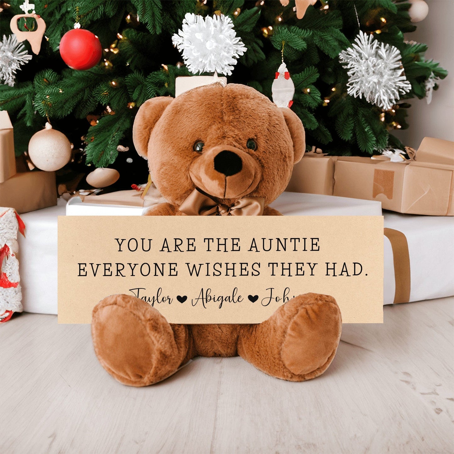 Teddy Bear For Auntie