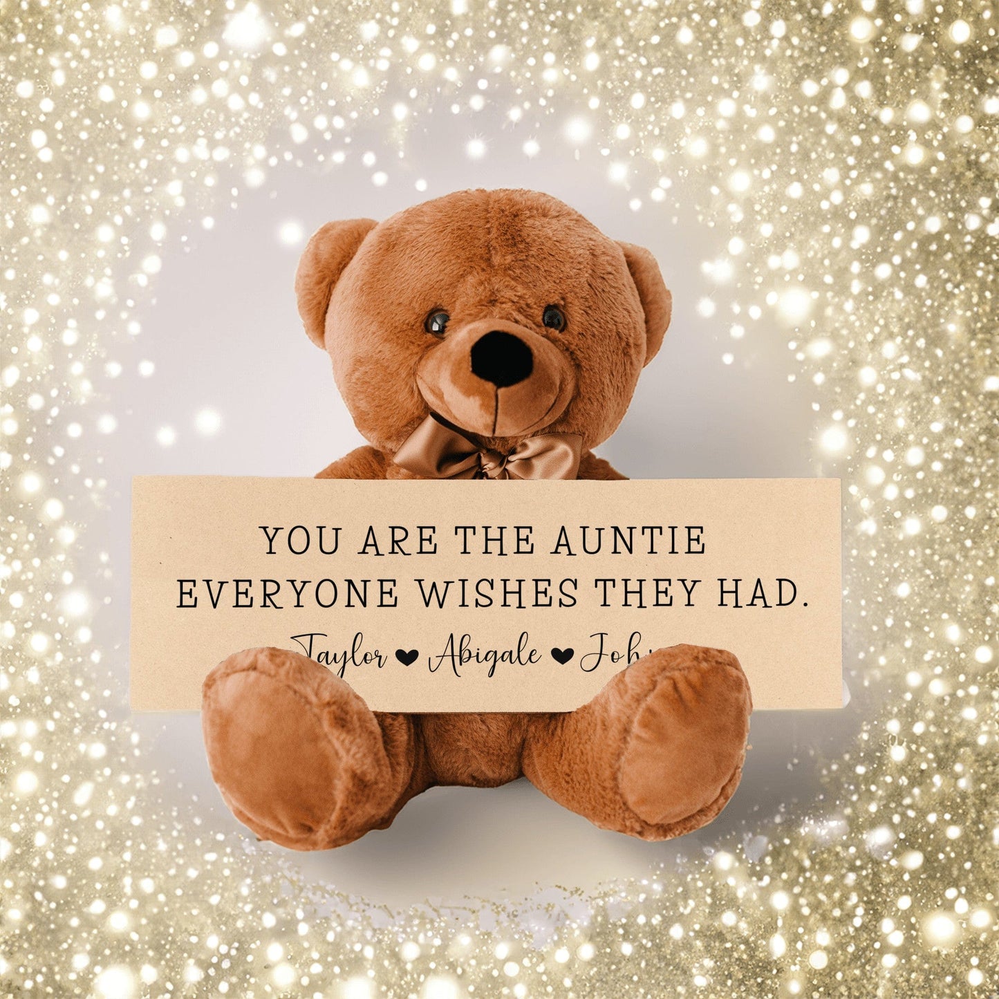 Teddy Bear For Auntie