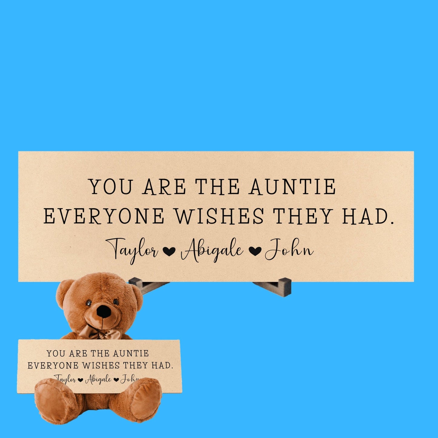 Teddy Bear For Auntie