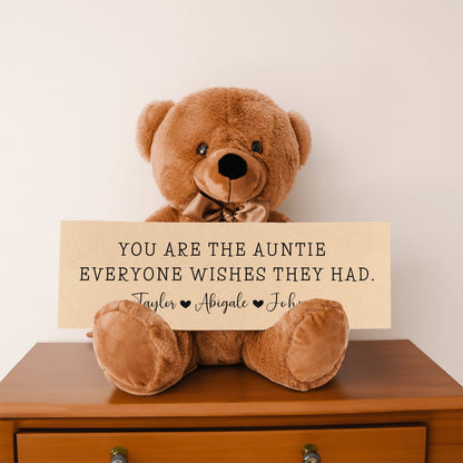 Teddy Bear For Auntie