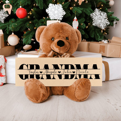 Teddy bear For Grandma