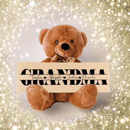 Teddy bear For Grandma