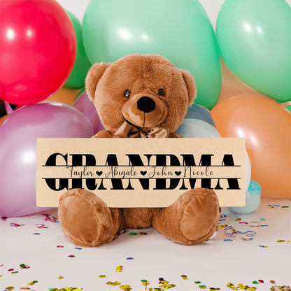 Teddy bear For Grandma