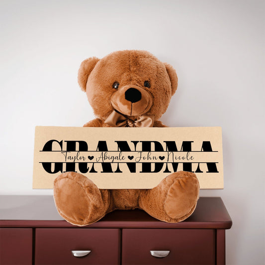 Teddy bear For Grandma