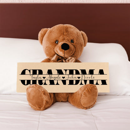 Teddy bear For Grandma