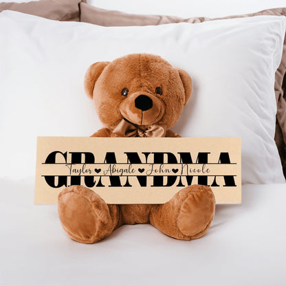 Teddy bear For Grandma