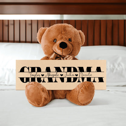 Teddy bear For Grandma