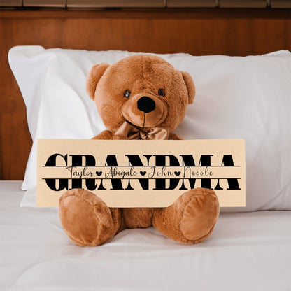 Teddy bear For Grandma